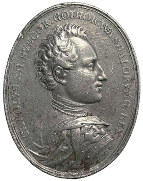 Karl XII - Kalabaliken i Bender 1713 - MYCKET SÄLLSYNT - RR av Georg Wilhelm Vestner