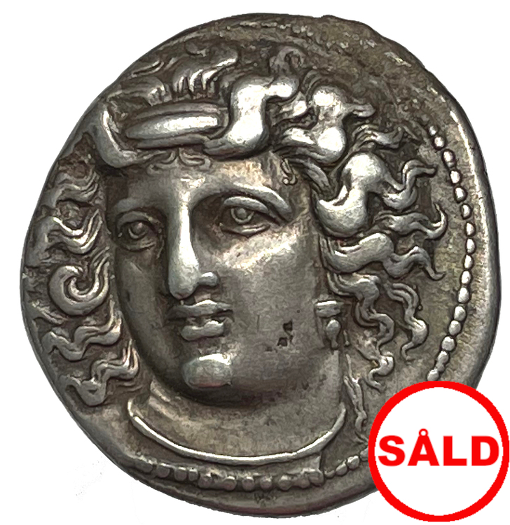 Tessalien, Larissa, Drachm ca 356-342 f.Kr - Ett vackert och tilltalande exemplar