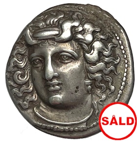 Tessalien, Larissa, Drachm ca 356-342 f.Kr - Ett vackert och tilltalande exemplar