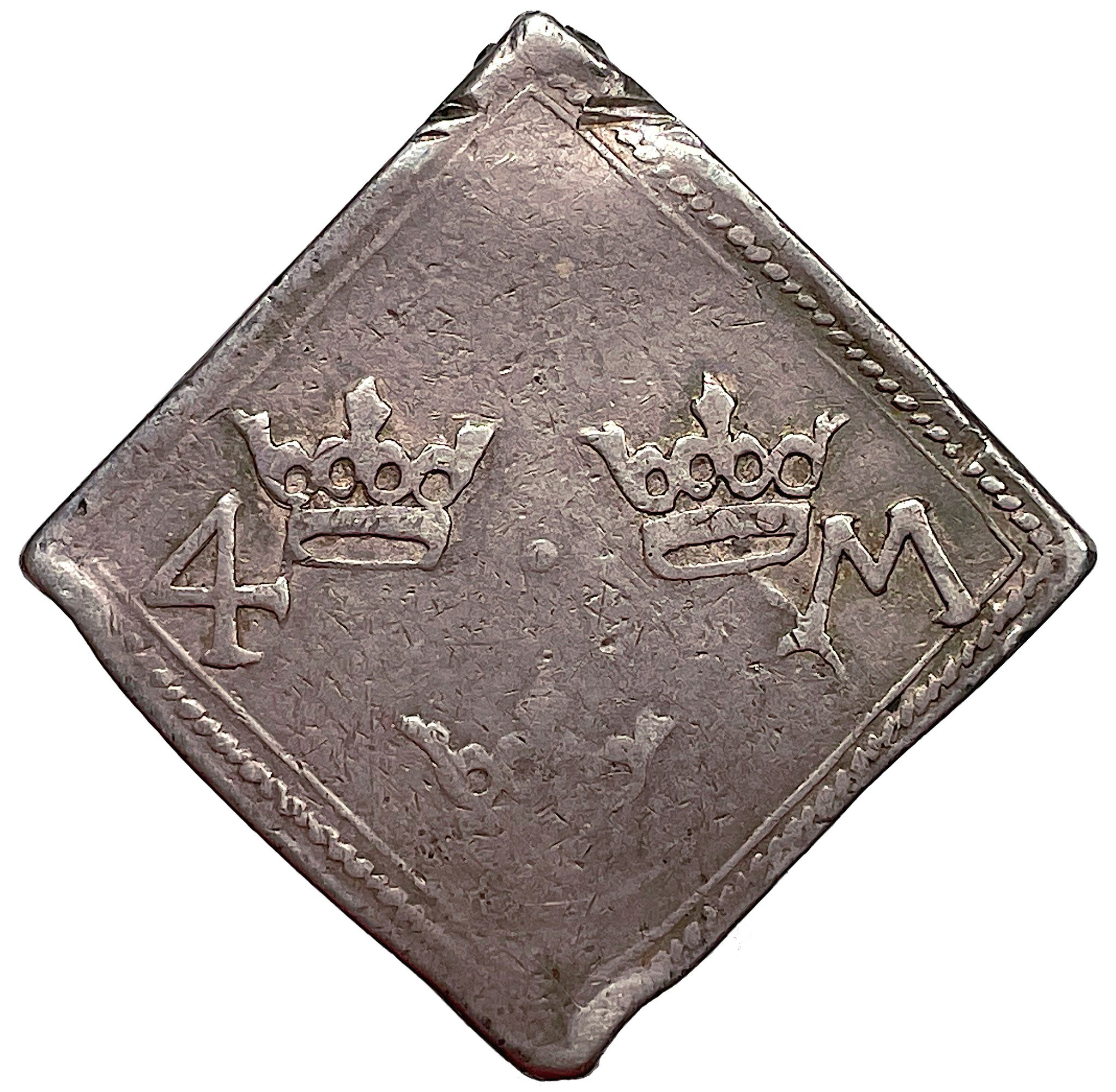 Blodsklipping 4 Mark 1568 - Den svenska mynthistoriens mest ikoniska mynttyp präglad av hertigarna Johan och Karl
