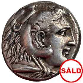 Alexander (III) Den store - Vacker tetradrachm