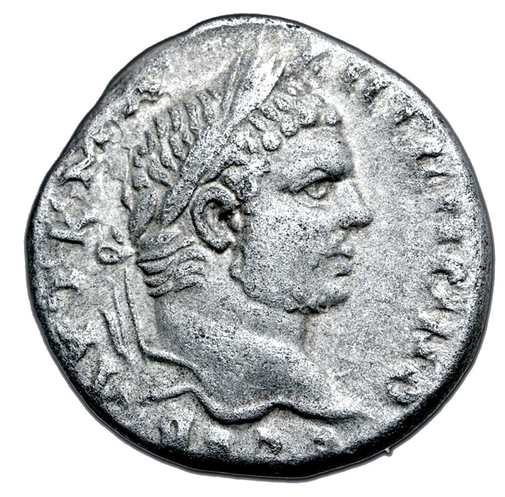 Caracalla 198-217 e.Kr. Tetradrachm präglad i Fenicien