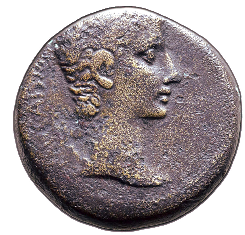 Augustus 27 f.Kr. - 14 e.Kr, Mindre Asien, Brons 25mm