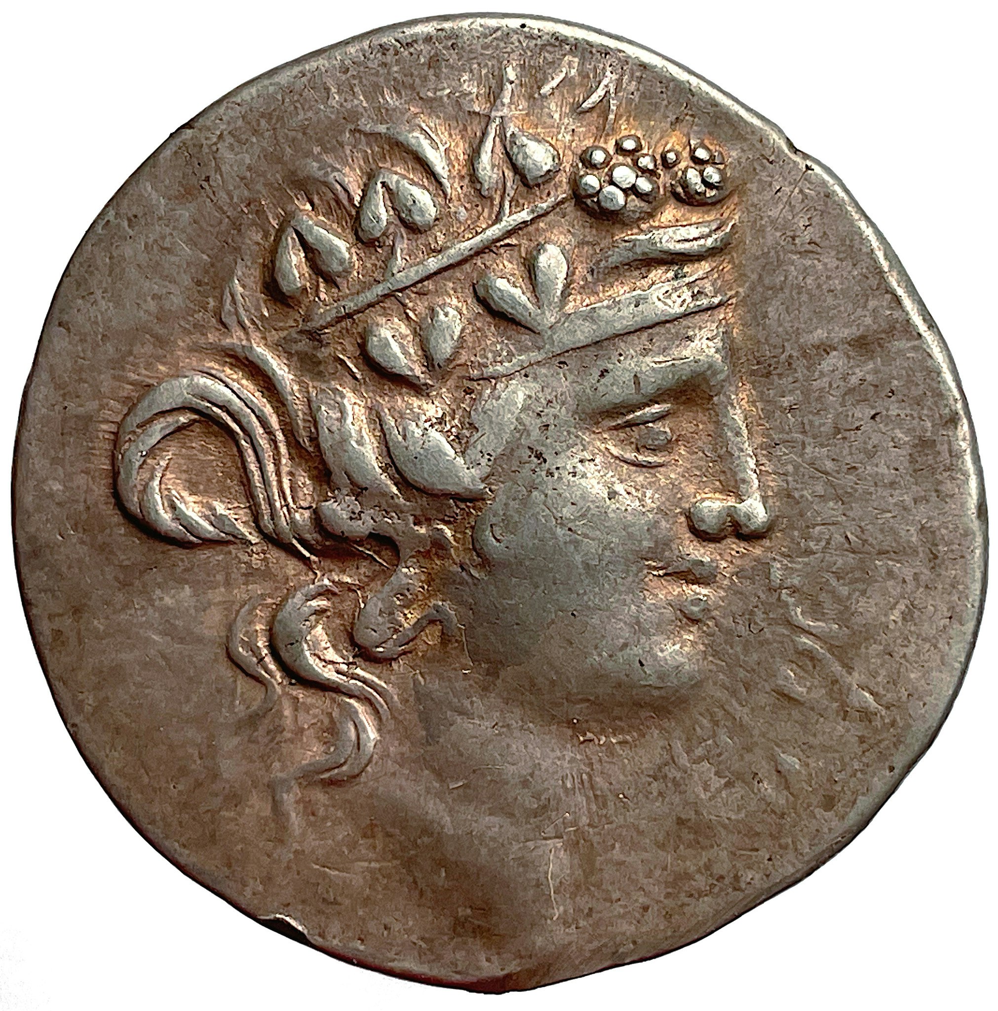 Trakien, Tasos, Tetradrachm efter 148 f.Kr med Herkules och hans tolv stordåd - En klassiker för samlare av antik historia