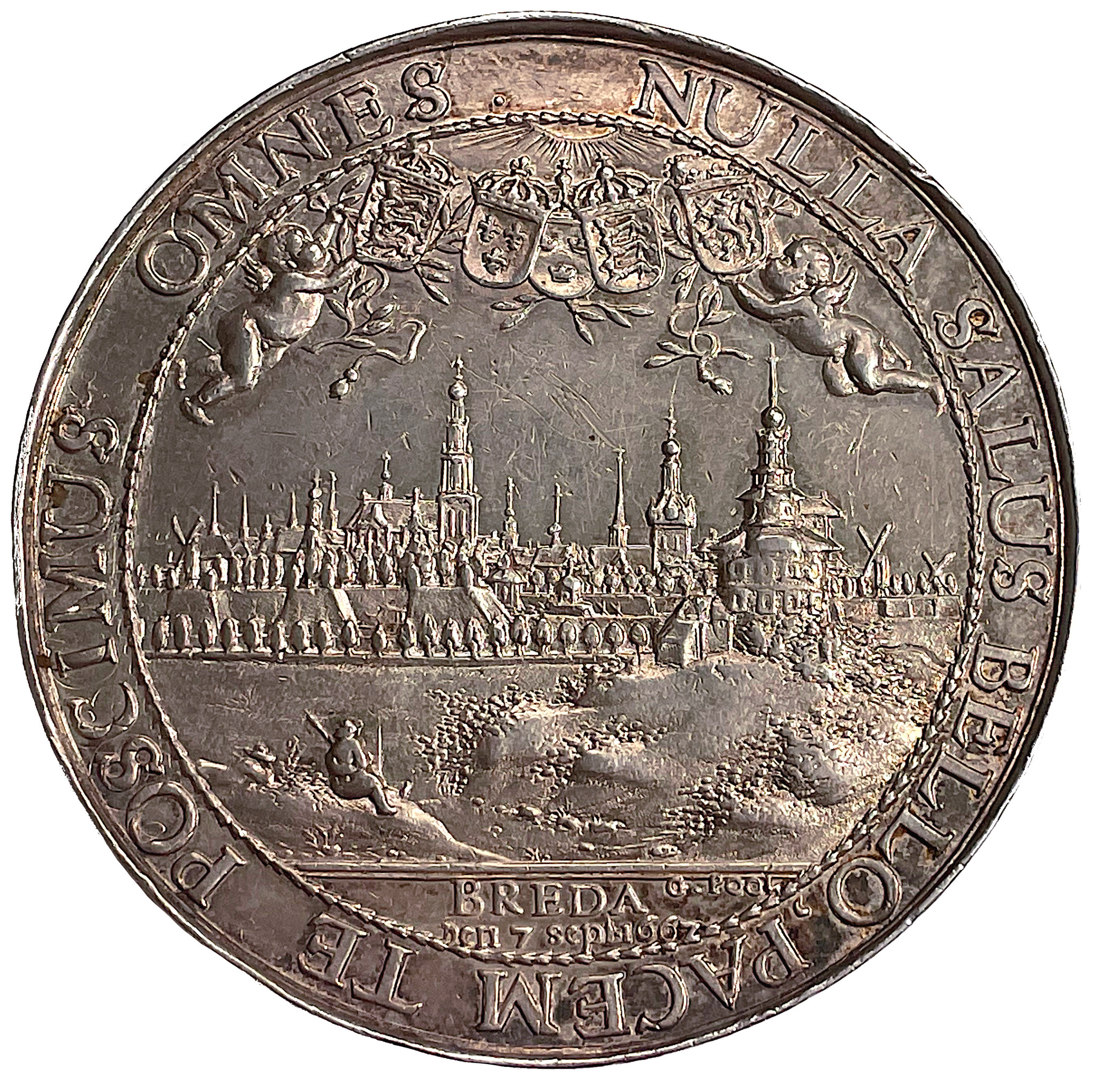 Karl XI - Freden i Breda den 31 juli 1667 av Jurian Georg Pool