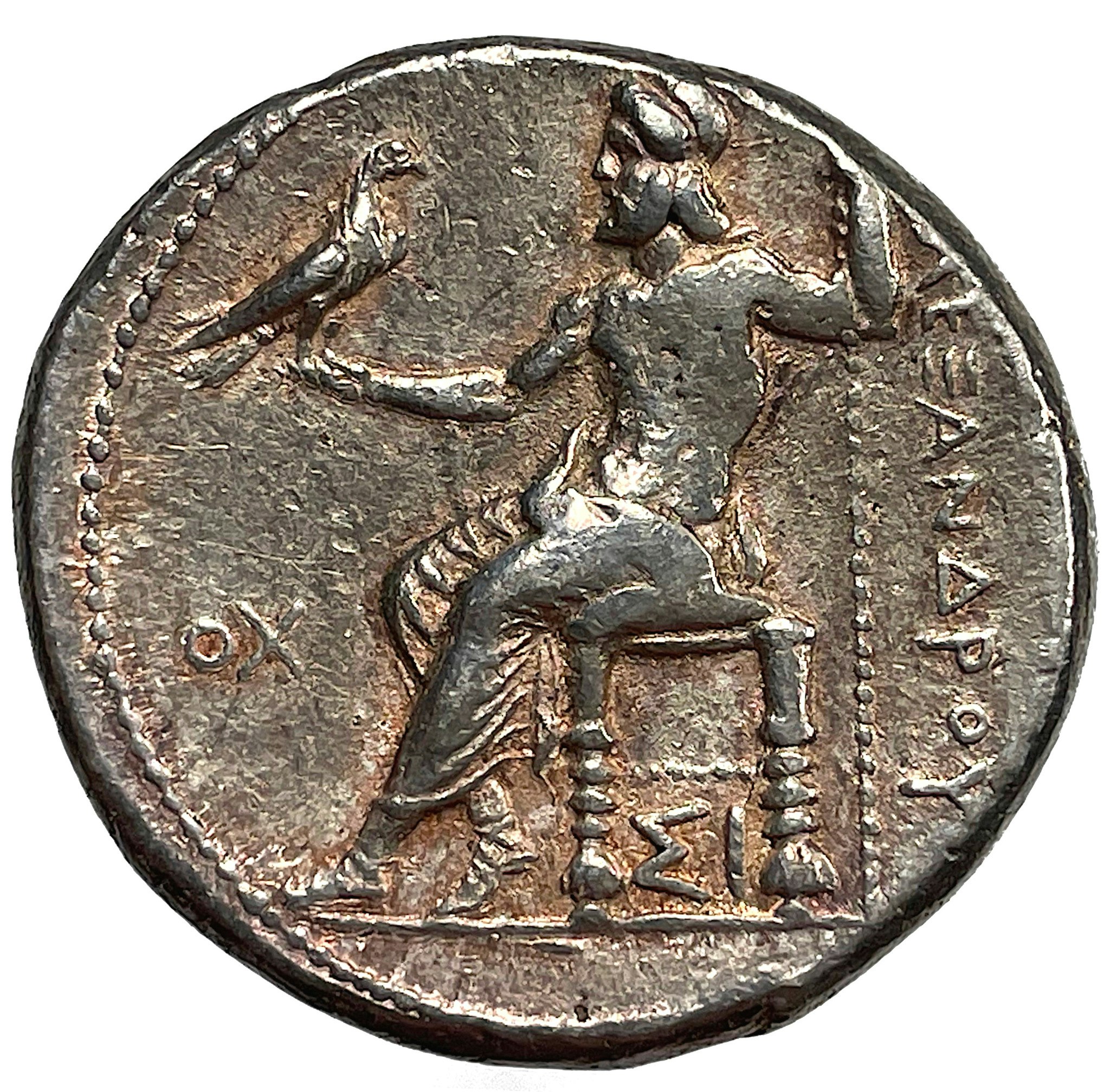 Grekland, Makedonien, Alexander III (Den Store) 336-323 f.Kr, Tetradrachm - VACKERT EXEMPLAR