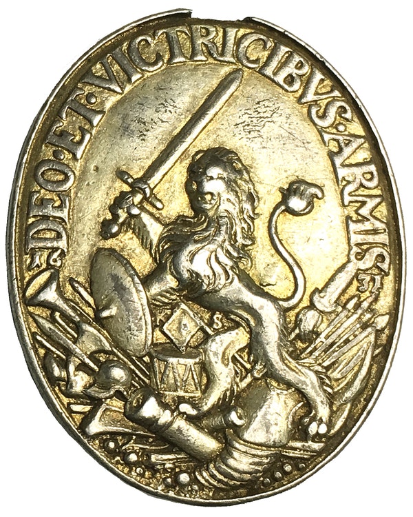 Gustav II Adolf, Belönings- och tapperhetsmedalj 1631 - utdelad av konungen