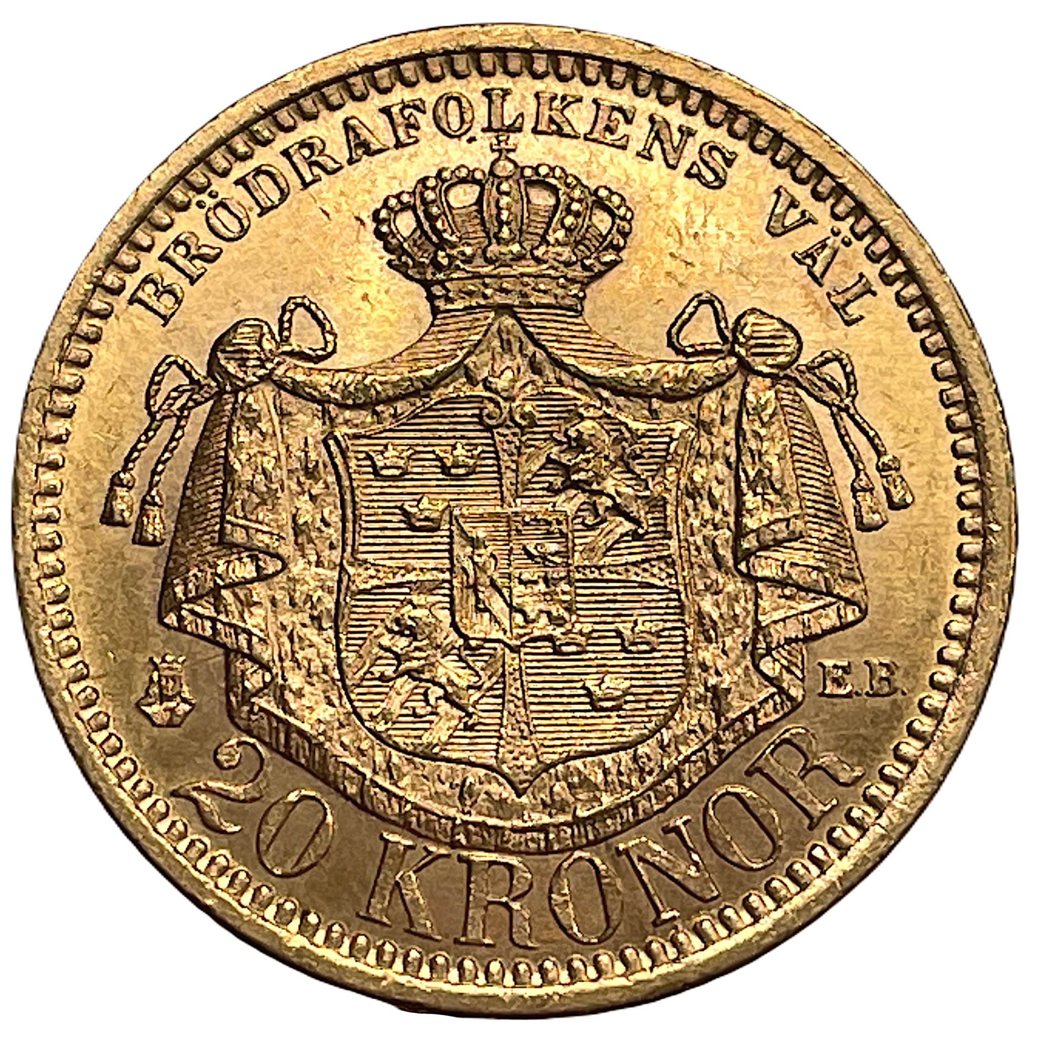 Oskar II - 20 Kronor 1902
