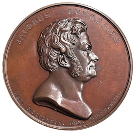 Jöns Jakob Berzelius (1779-1848) av Pehr Henrik Lundgren 1849 - Den svenska kemins fader