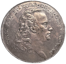 Karl XIII - Riksdaler 1815 - Ovanligt vackert exemplar