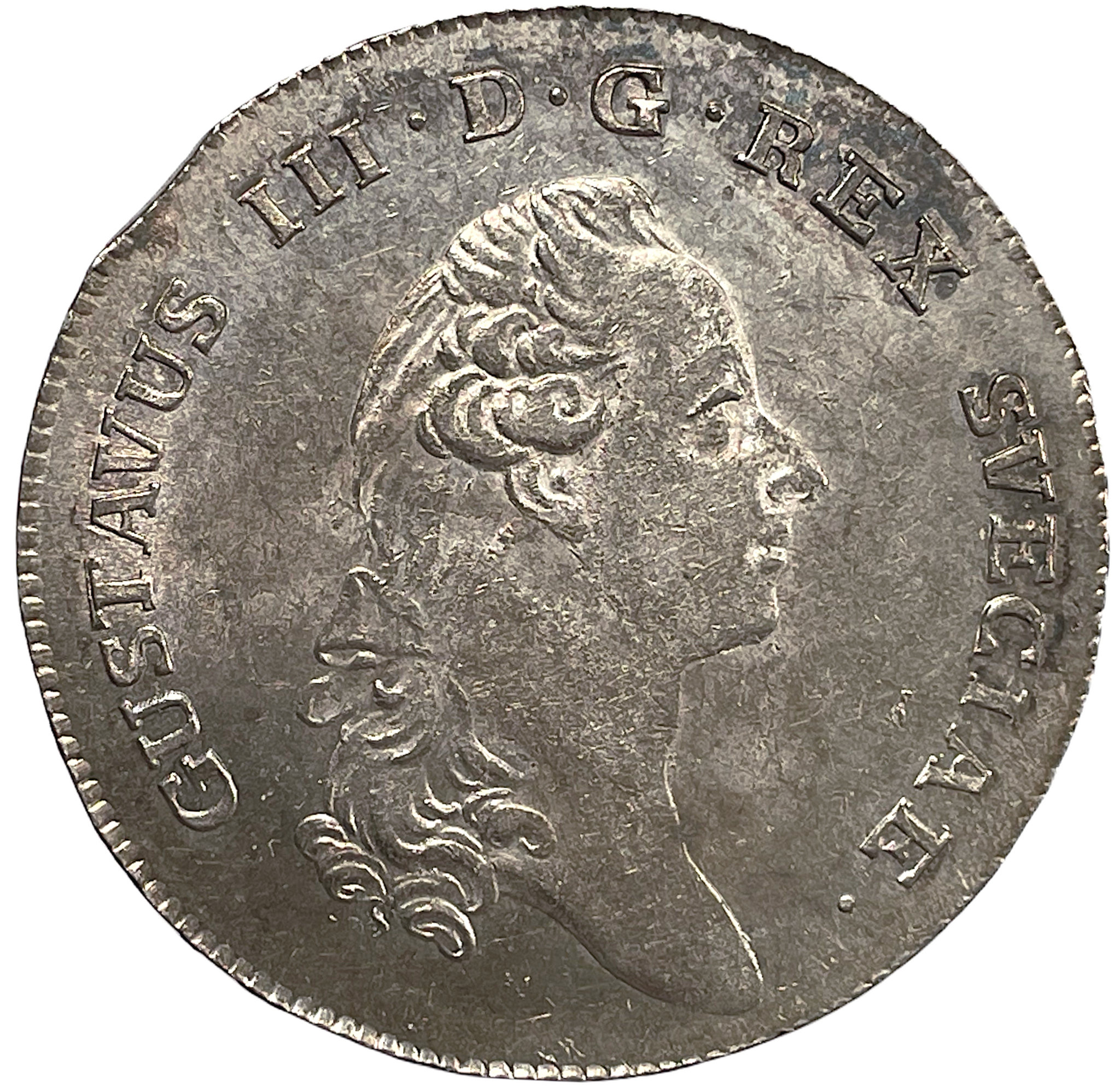Gustav III - Riksdaler 1783 - Vackert exemplar
