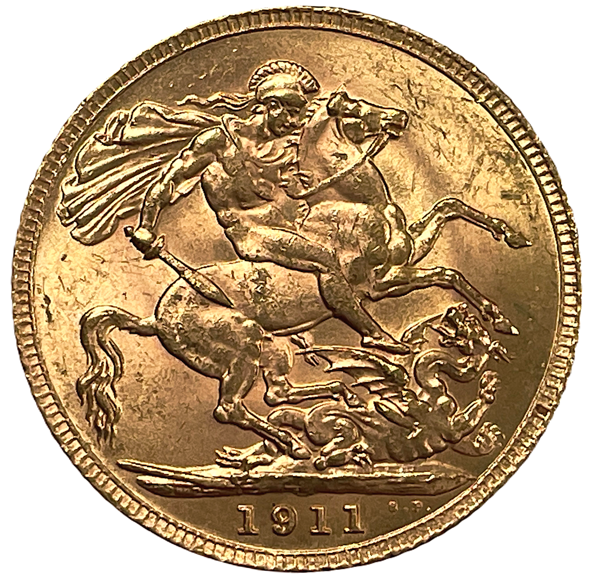 England, George V, Sovereign 1911