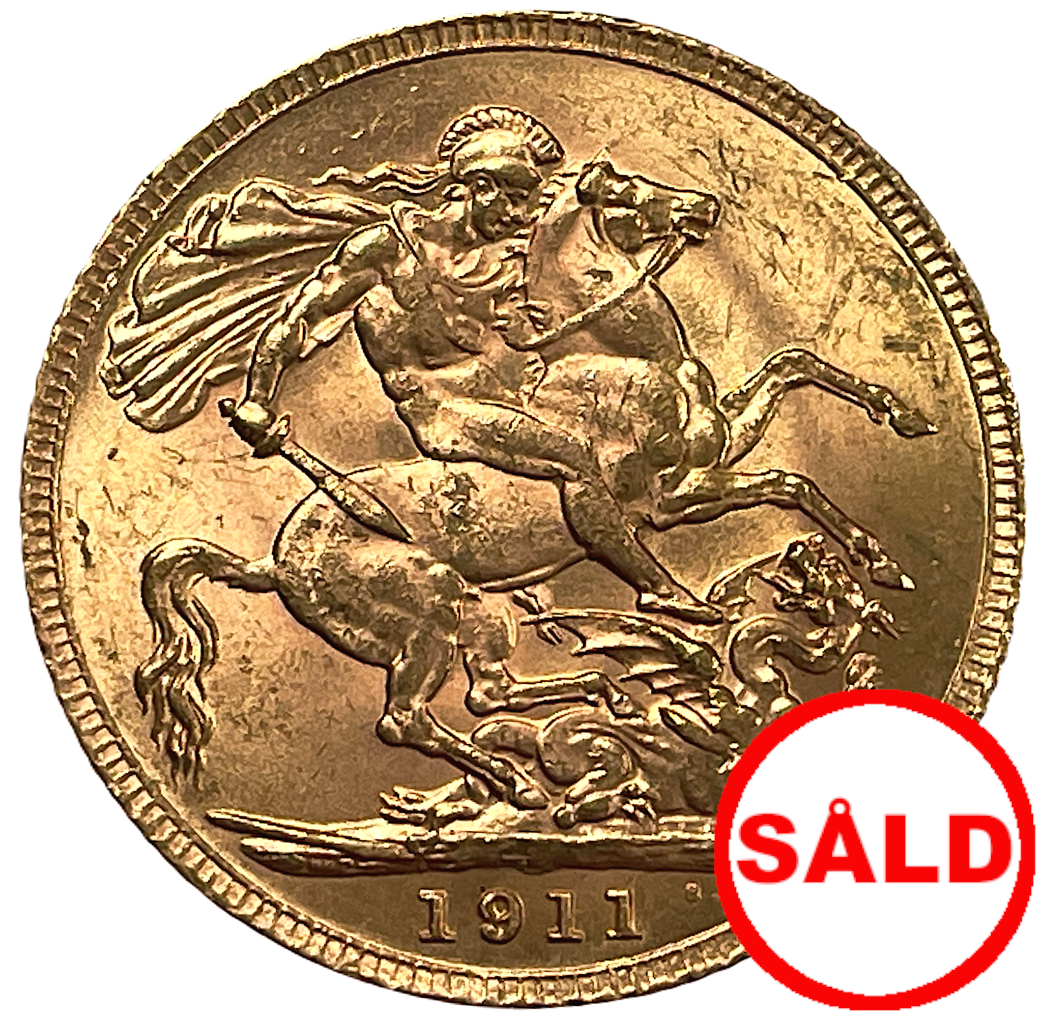 England, George V, Sovereign 1911