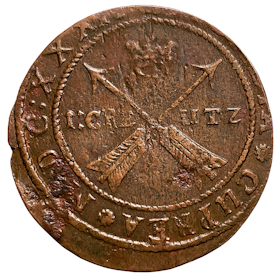 Gustav II Adolf - 1 Kreutzer 1632 - Tilltalande exemplar - Ett sällsynt och historiskt mycket intressant mynt.