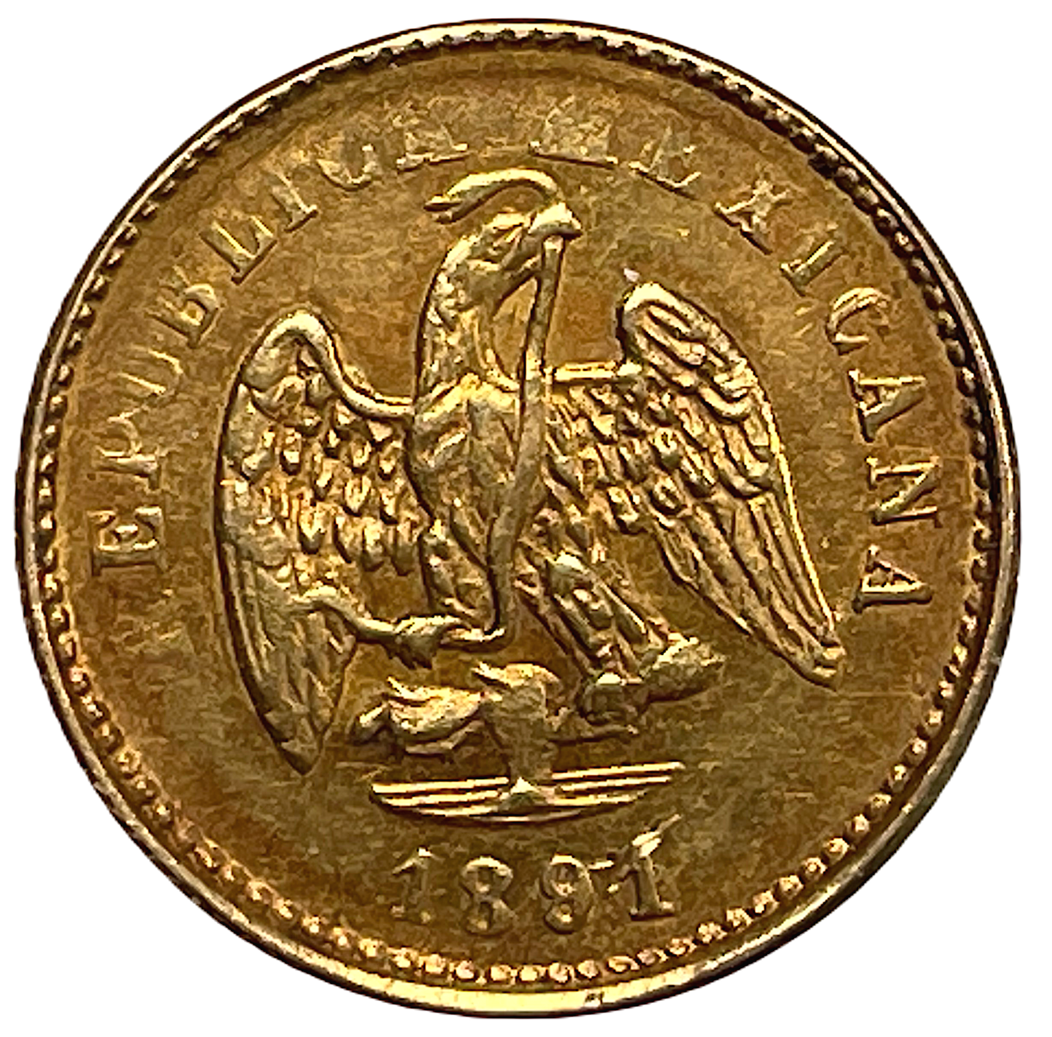 Mexiko - 1 Peso 1891