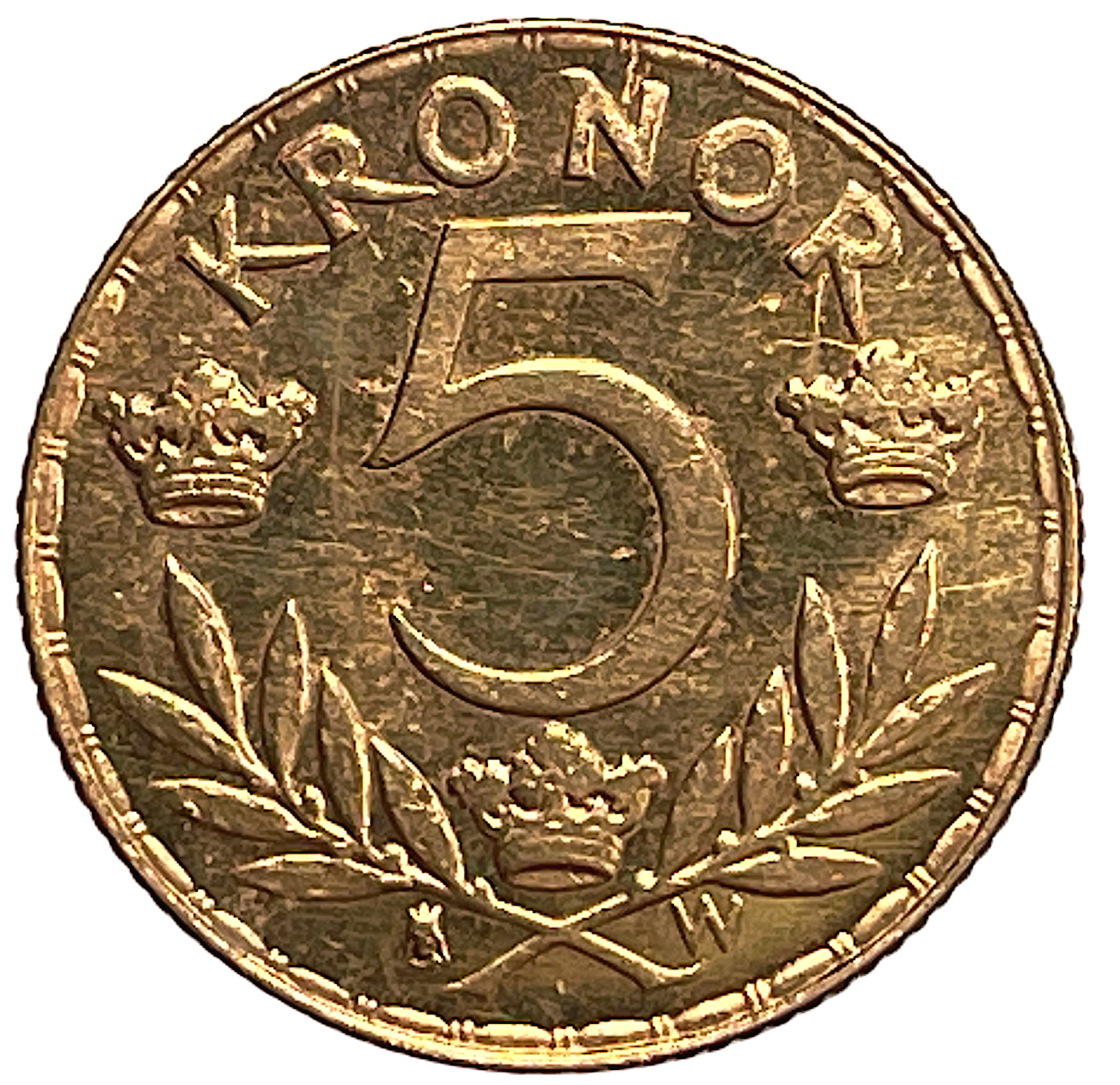 Gustav V - 5 Kronor 1920