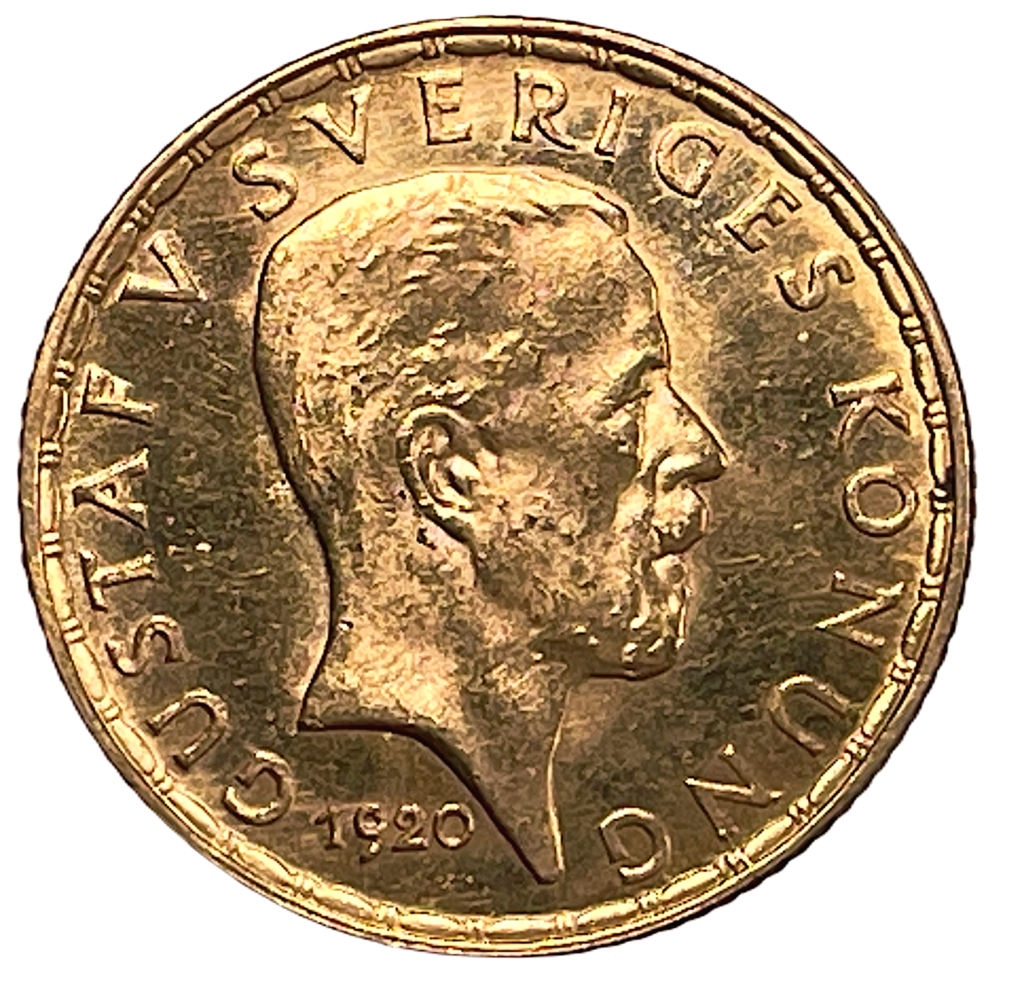 Gustav V - 5 Kronor 1920