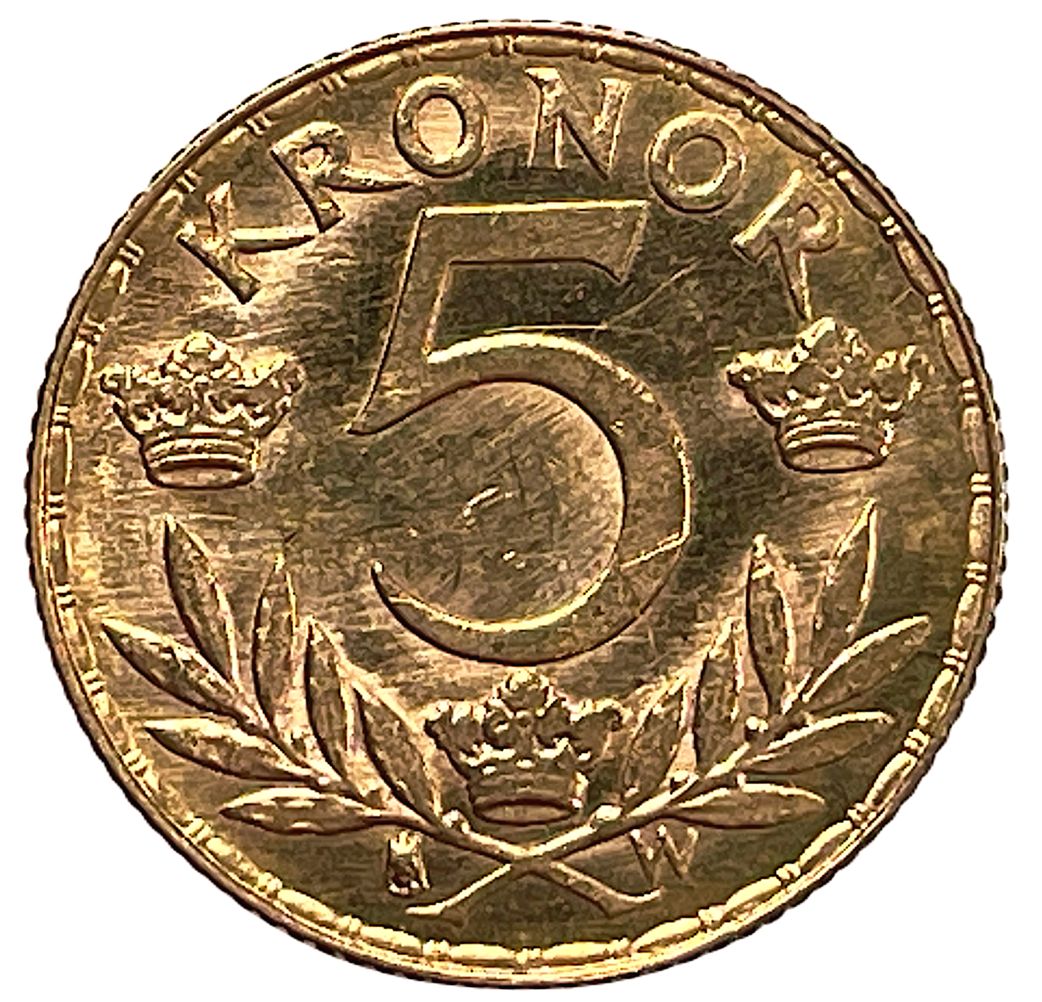 Gustav V - 5 Kronor 1920