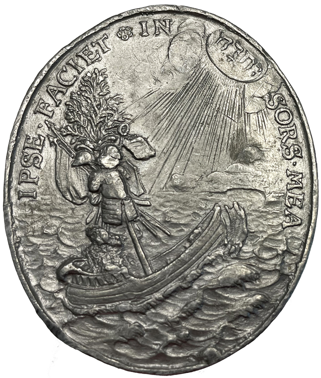 Karl (X) Gustav som tronföljare - medalj ca 1649/50 - XR