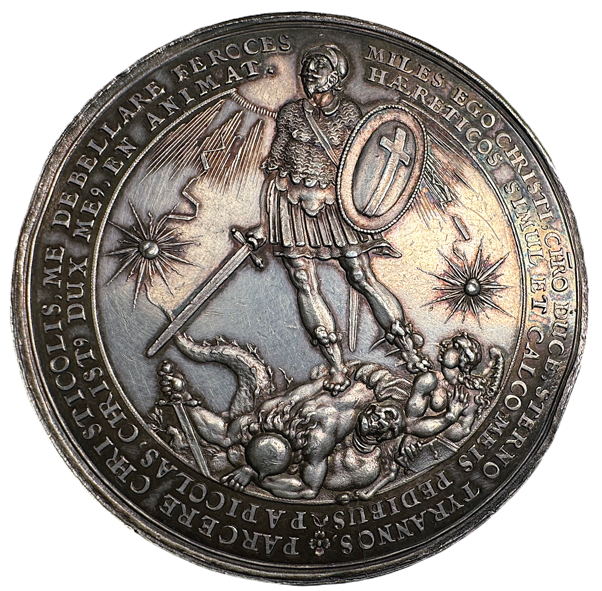 Gustav II Adolf - Segern vid Breitenfeldt 1631 och de tyska protestandernas glädjebetygelser av Sebastian Dattler - Ett mycket vackert exemplar