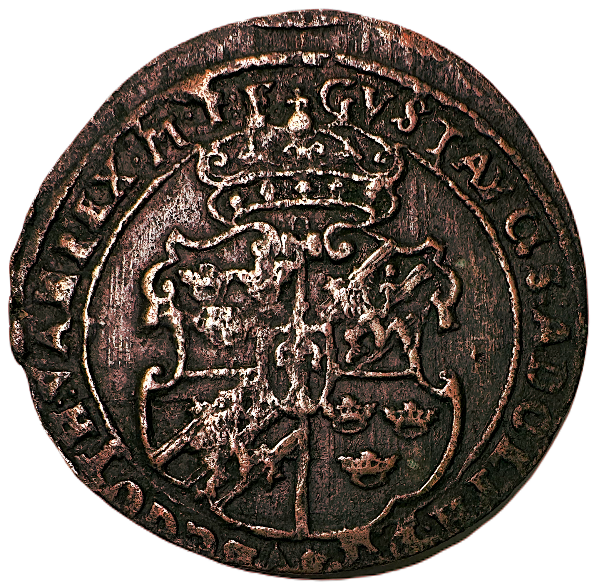 Gustav II Adolf - Nyköping - 1 Öre 1628