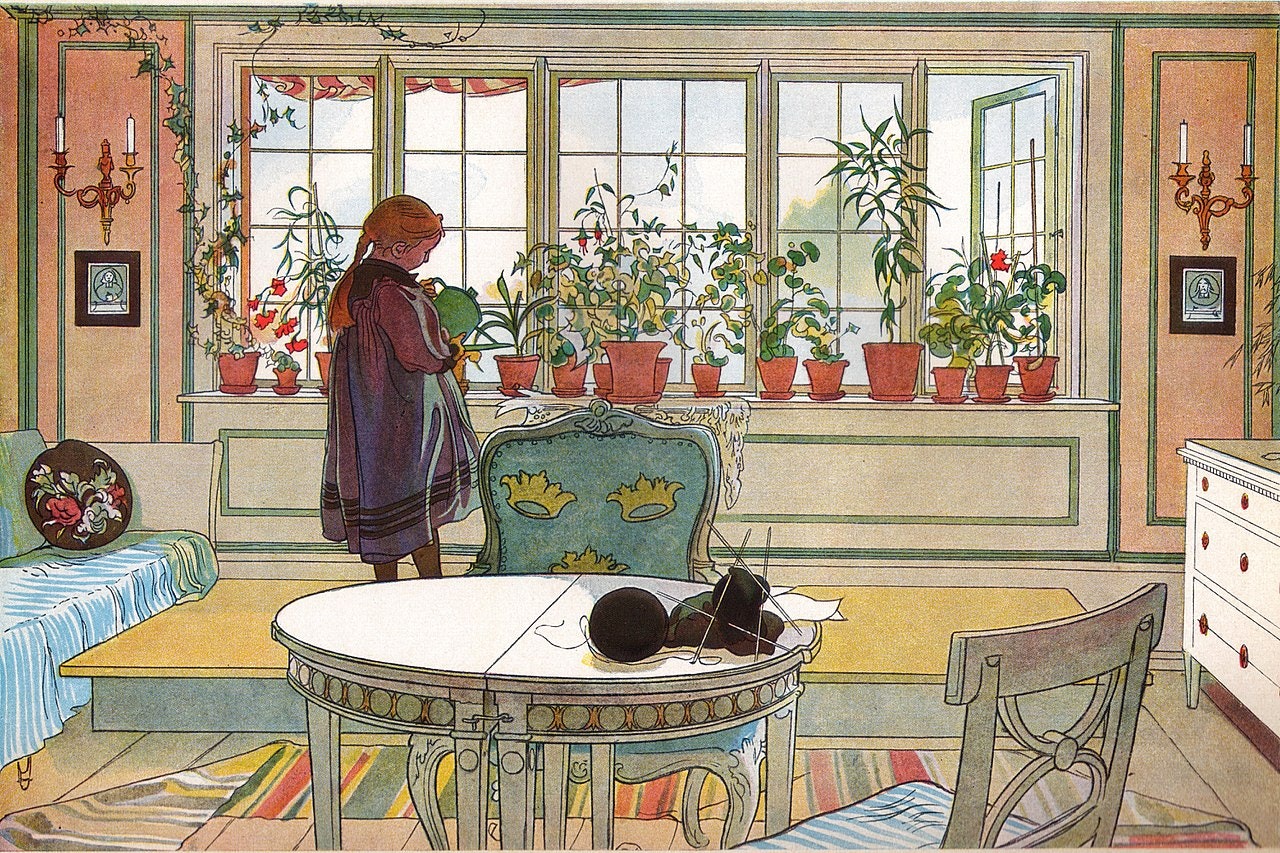 Carl Larsson (1853-1919) - Det svenska folkhemmets nationalmålare