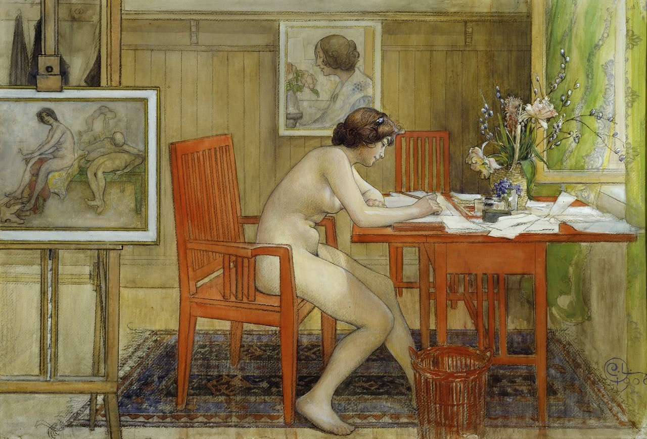 Carl Larsson (1853-1919) - Det svenska folkhemmets nationalmålare