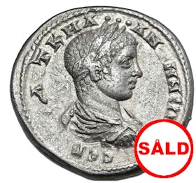 Elagabalus 218-222 e.Kr. Tetradrachm Antiokia, Seleukis & Piera  med bra lyster
