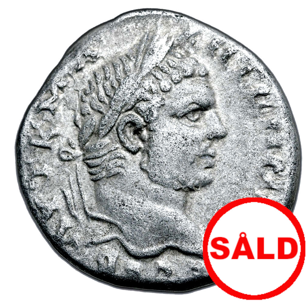 Caracalla 198-217 e.Kr. Tetradrachm präglad i Fenicien