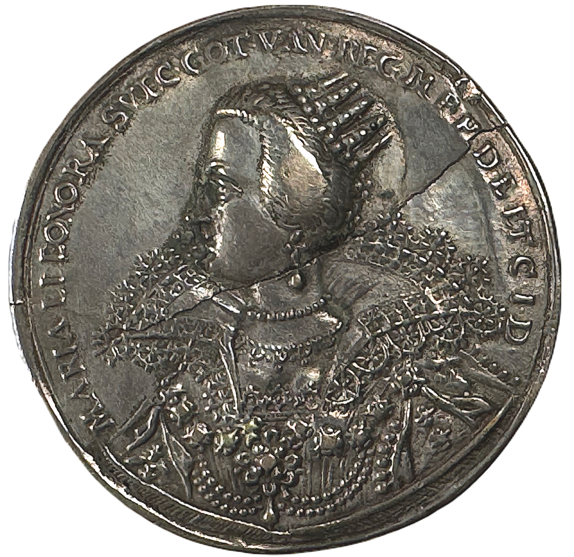Gustav II Adolf och Maria Eleonora - Minnesmedalj över konungaparet