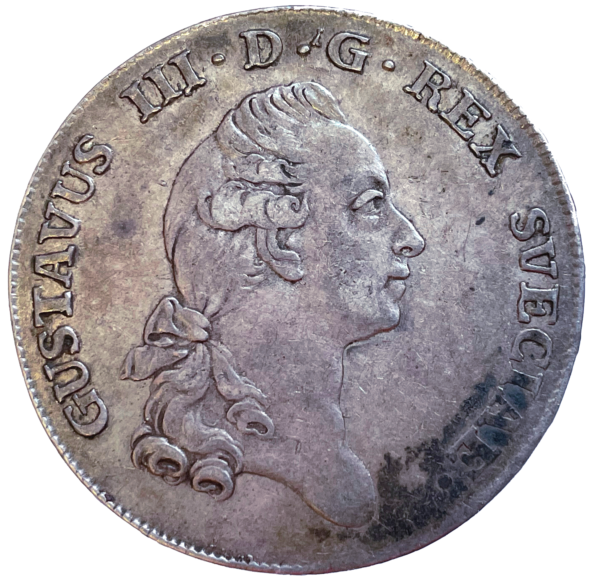 Gustav III - 2/3 Riksdaler 1779