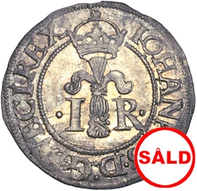 Johan III - 1/2 Öre 1577 - Ett ocirkulerat toppexemplar