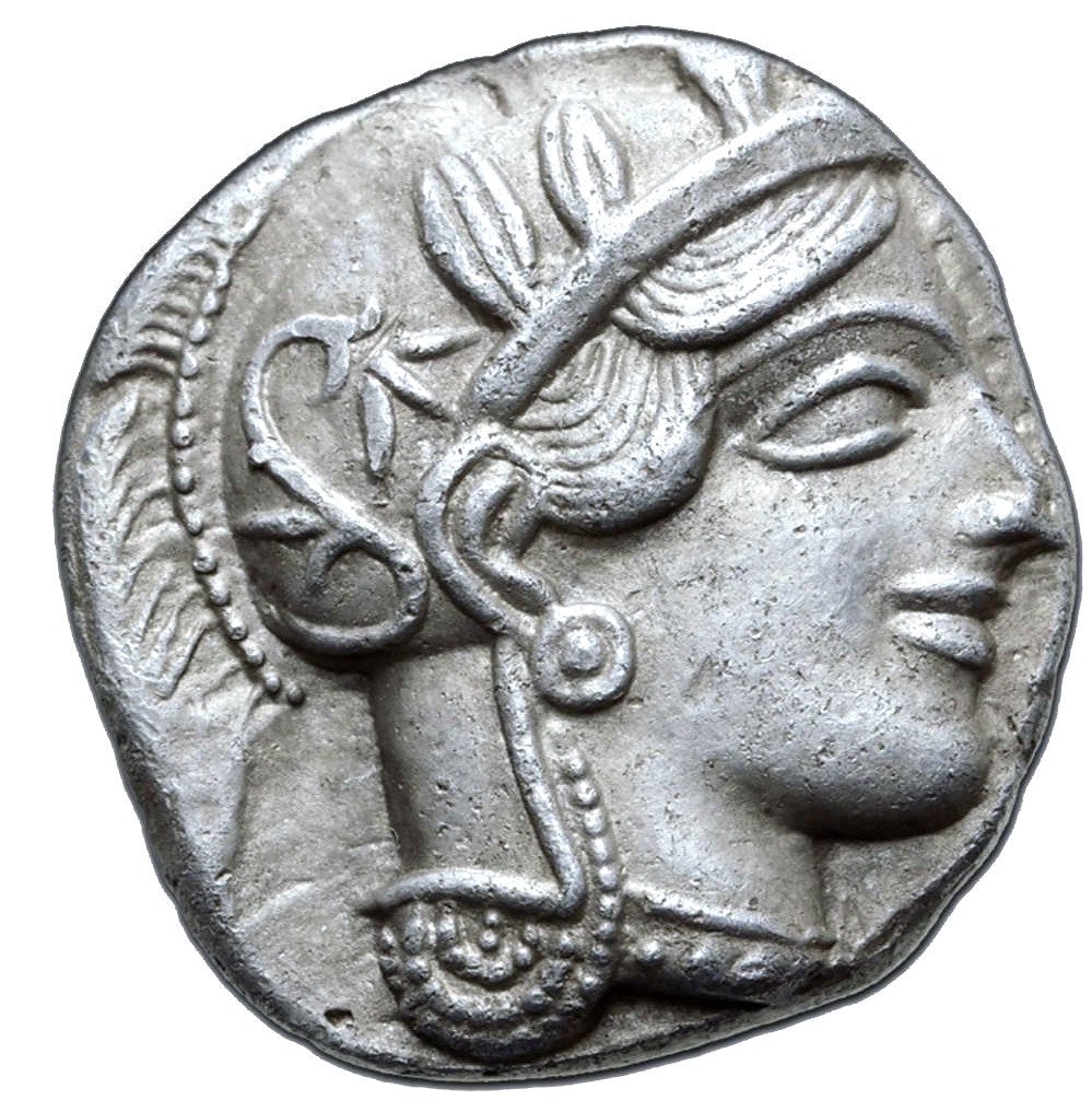 Attika, Aten, Tetradrachm 454-404 f.Kr - MYCKET VACKERT SKICK