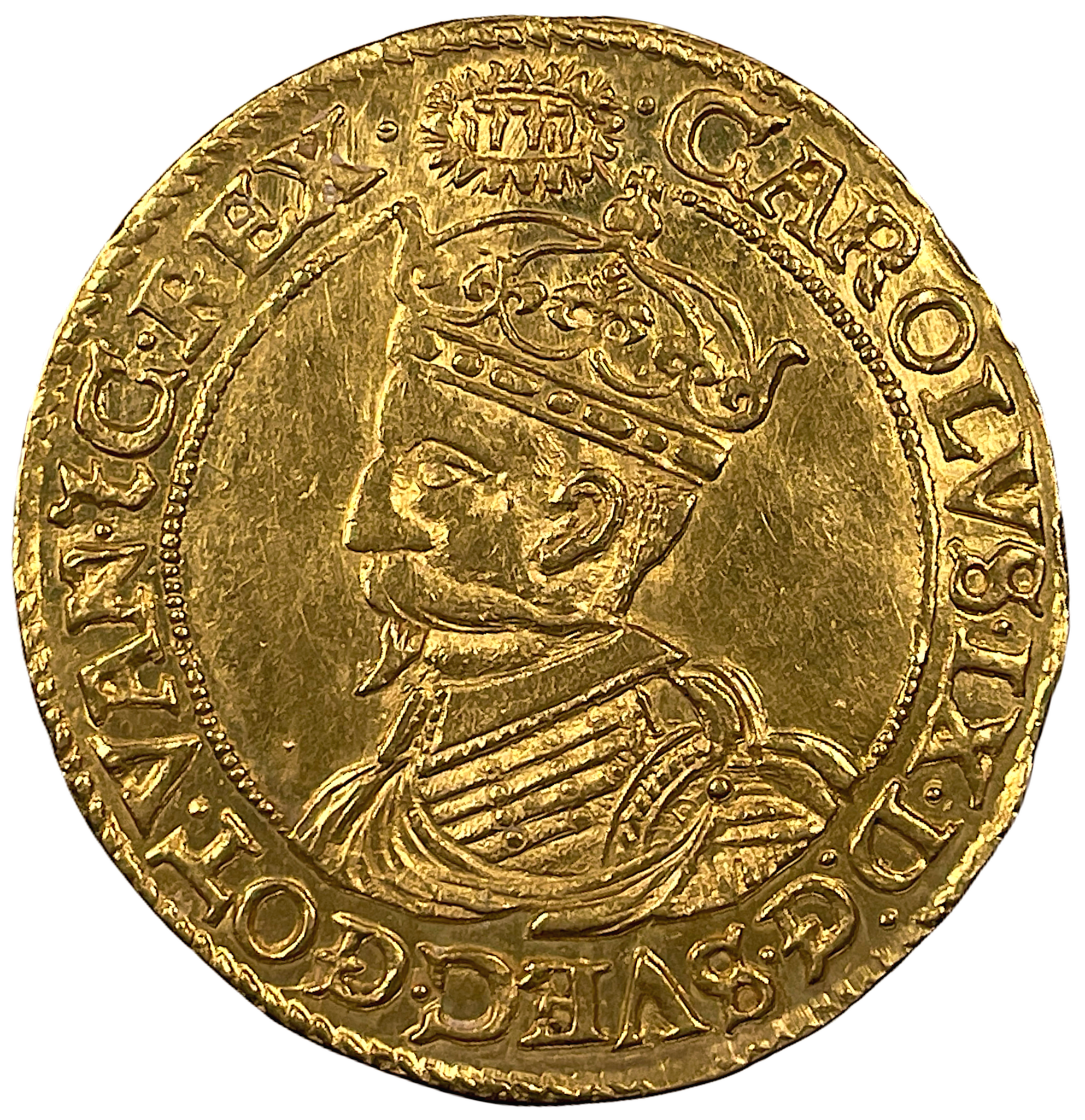 Karl IX - 16 Mark 1607 - Förmodligen det bästa kända exemplaret - Extremt sällsynt - Ex Gunnar Ekström