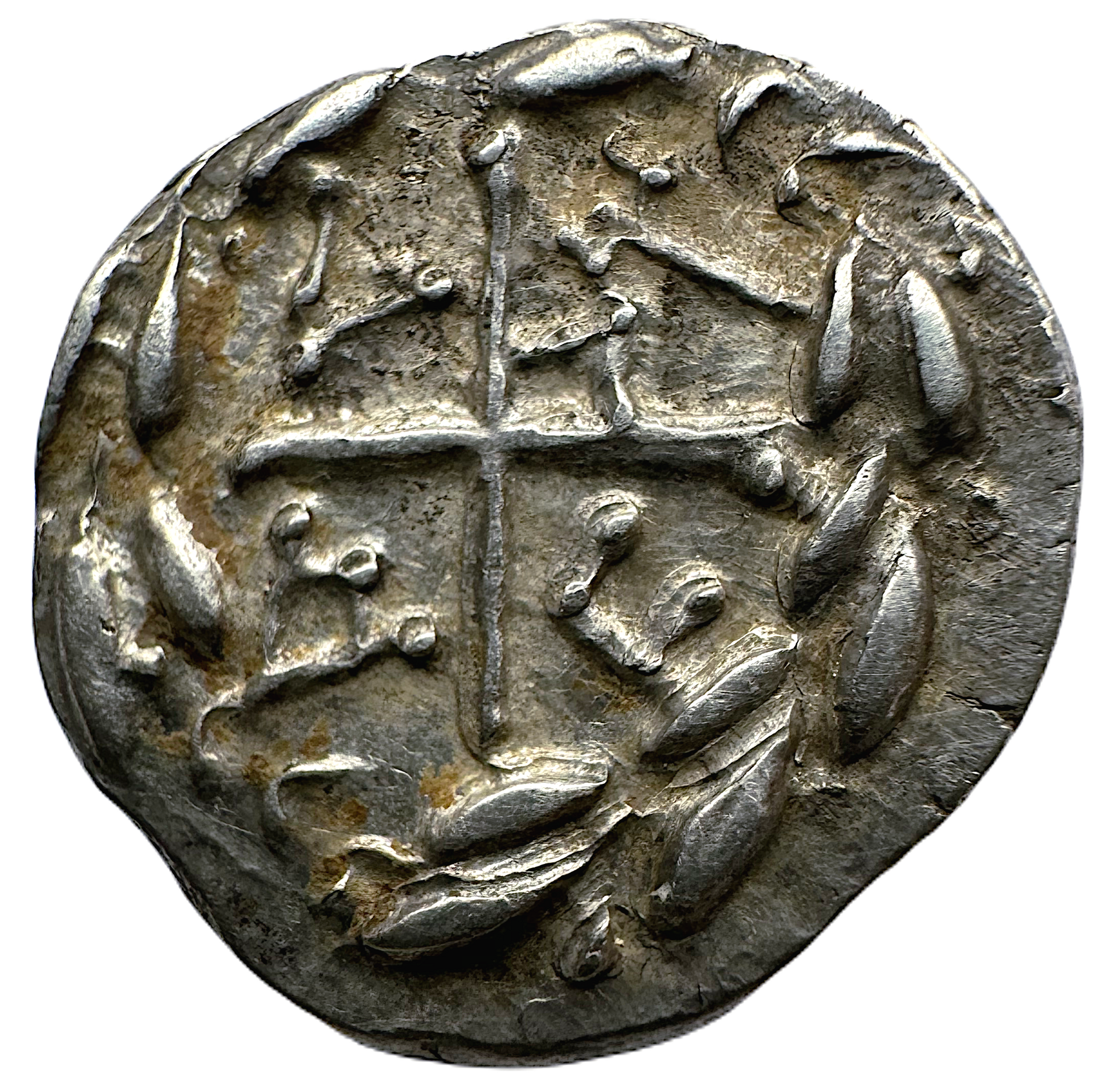 Achean League, Elis, Hemidrachm 175-168 f.Kr - Härligt porträtt med vacker lyster