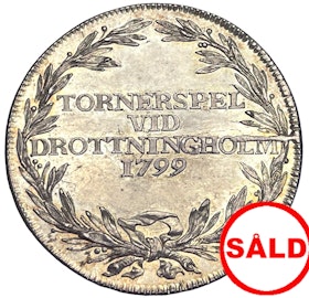 Tornerspel vid Drottningholm under fem dagar i Augusti och September 1799