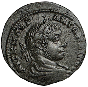 Romerska riket, Elagabalus 218-222 e.Kr - AE26 - MINT STATE