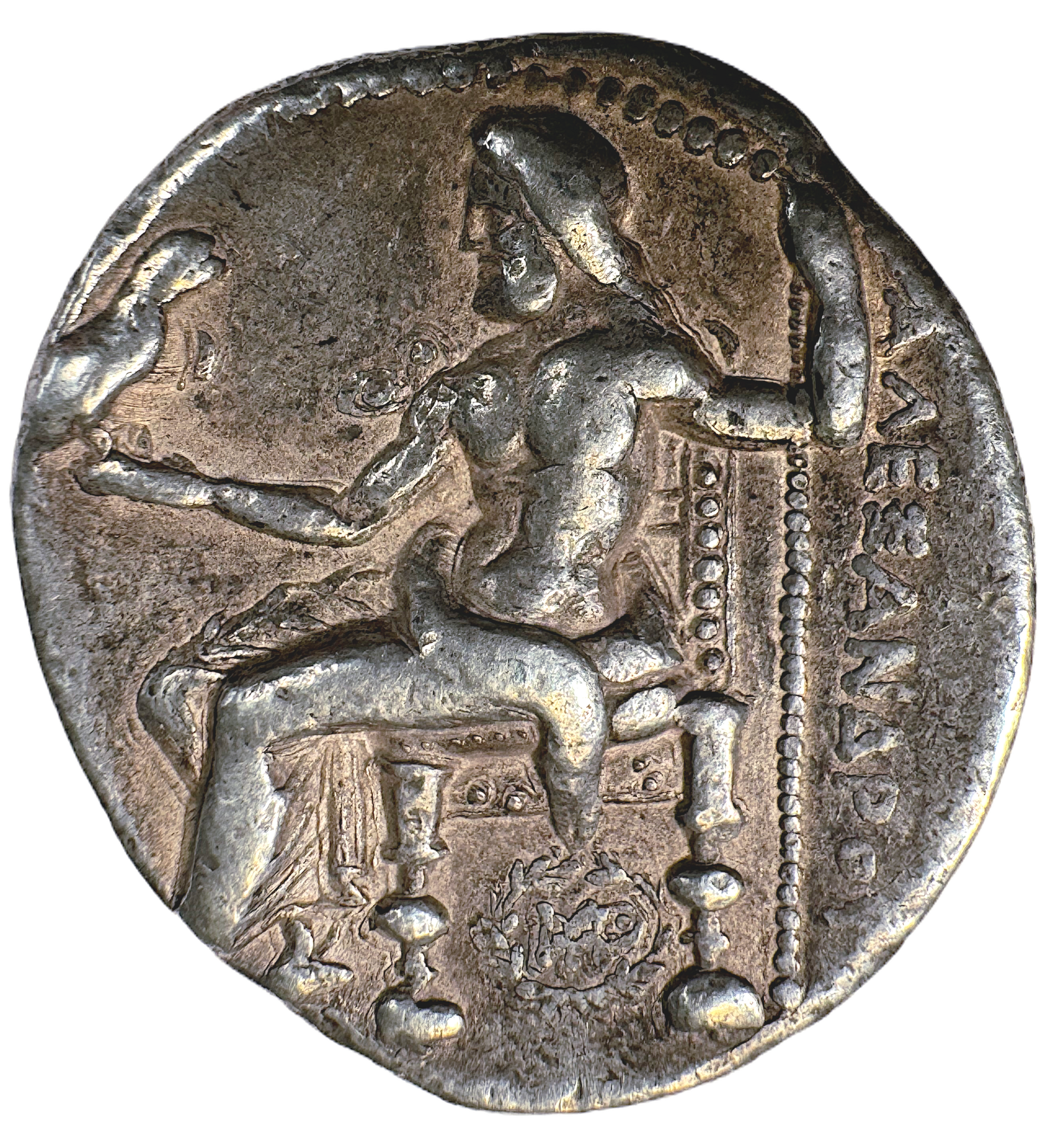Alexander III (den Store) 336-323 f.Kr - Tetradrachm, trevligt exemplar