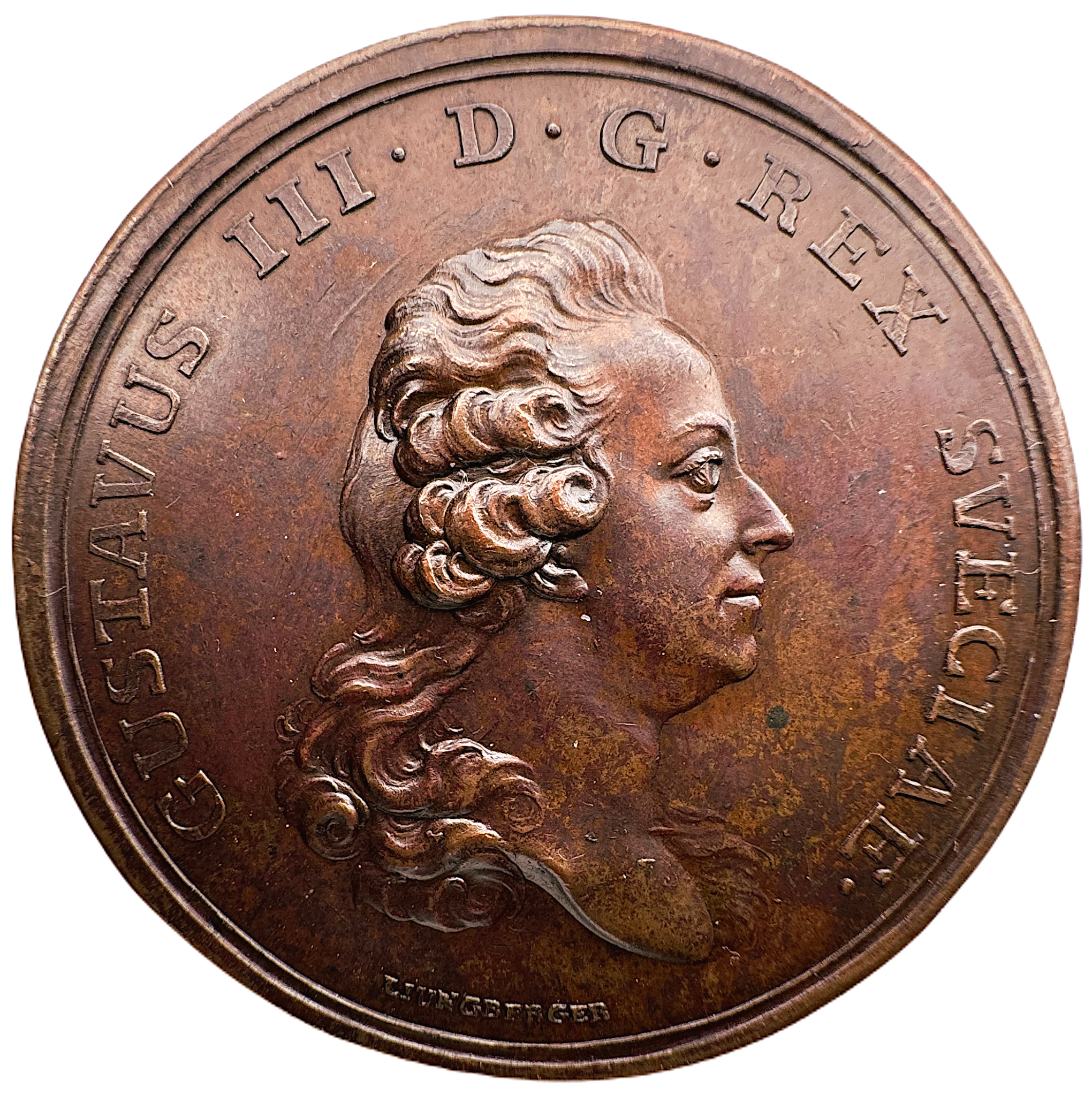 Gustav III - Ett diskontkompani erhåller kungligt tillstånd på tolv år 1773 den 26 maj 1773 - MYCKET RAR - RR