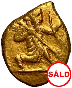 Persiska Riket  Artaxerxes I-Darius III (ca 450-330 f.Kr) - En vacker gulddaric med fin lyster