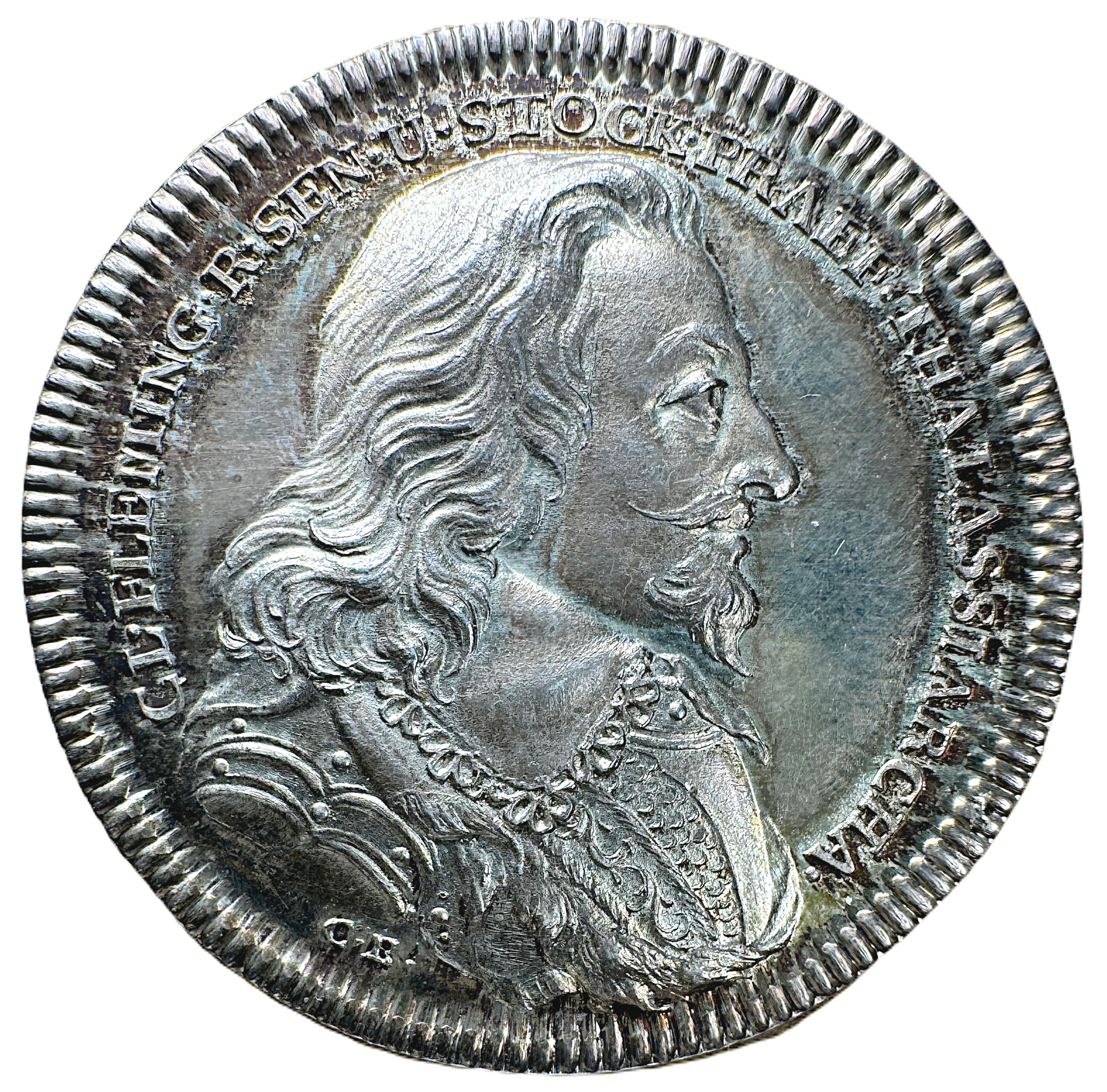Klas Flemming (1592-1644) - Svenska flottans bästa organisatörer genom tiderna - Praktexemplar - graverad av Carl Enhörning 1801