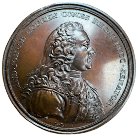 Anders Johan von Höpken (1712-1789) av Gustaf Ljungberger 1764 - En av grundarna till Vetenskapsakademien