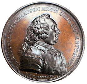 Jakob Albrekt von Lantinghausen (1699-1769) av Gustav Ljungberger 1770 - Ståthållare på Stockholms slott
