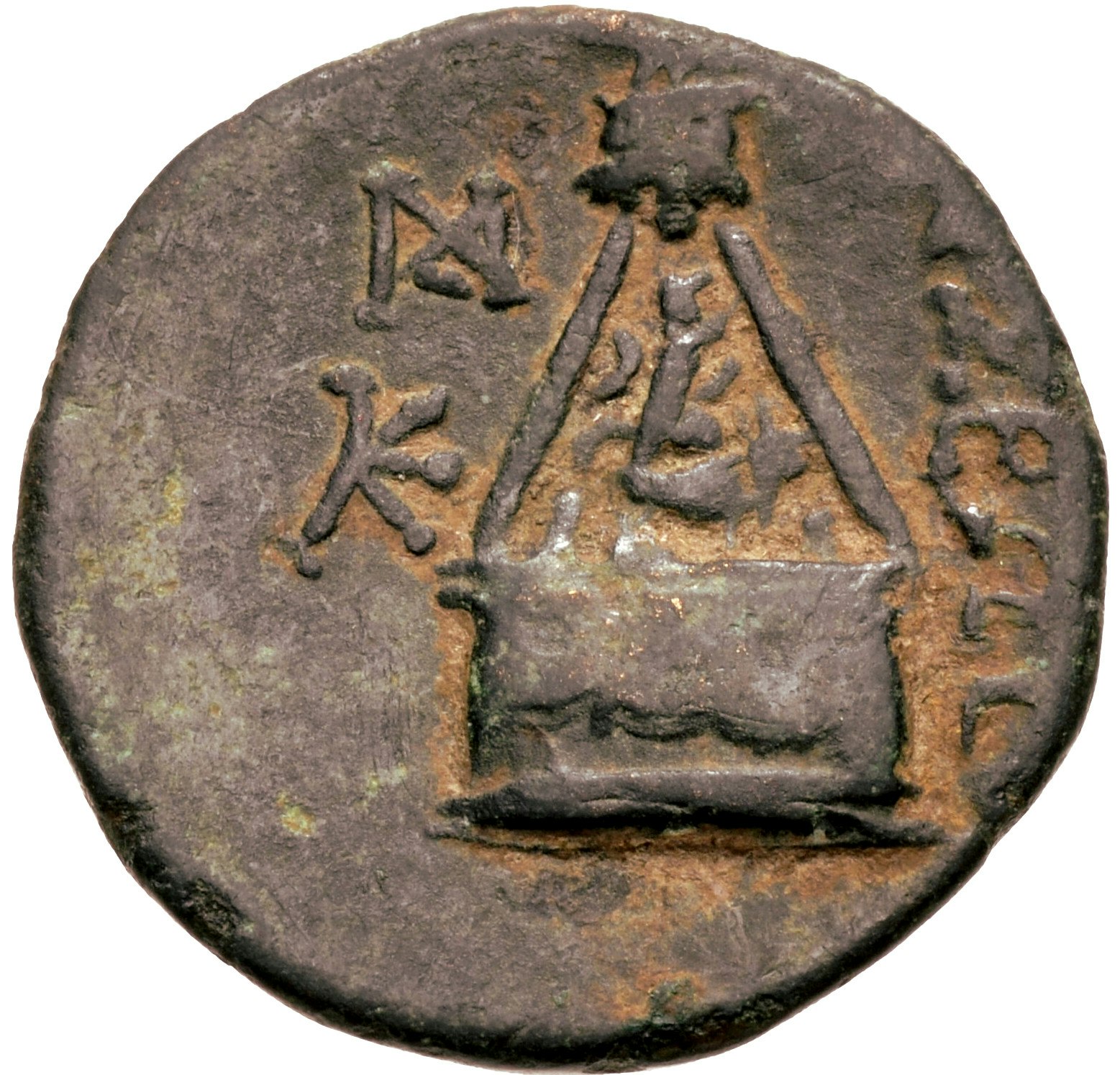 Kilikien, Tarsos, Brons 21mm, präglad efter 164 f.Kr.