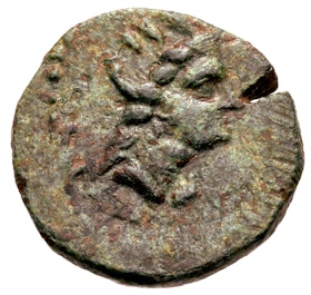 FENICIEN, Marathos. 165-151 f.Kr. Brons 17mm