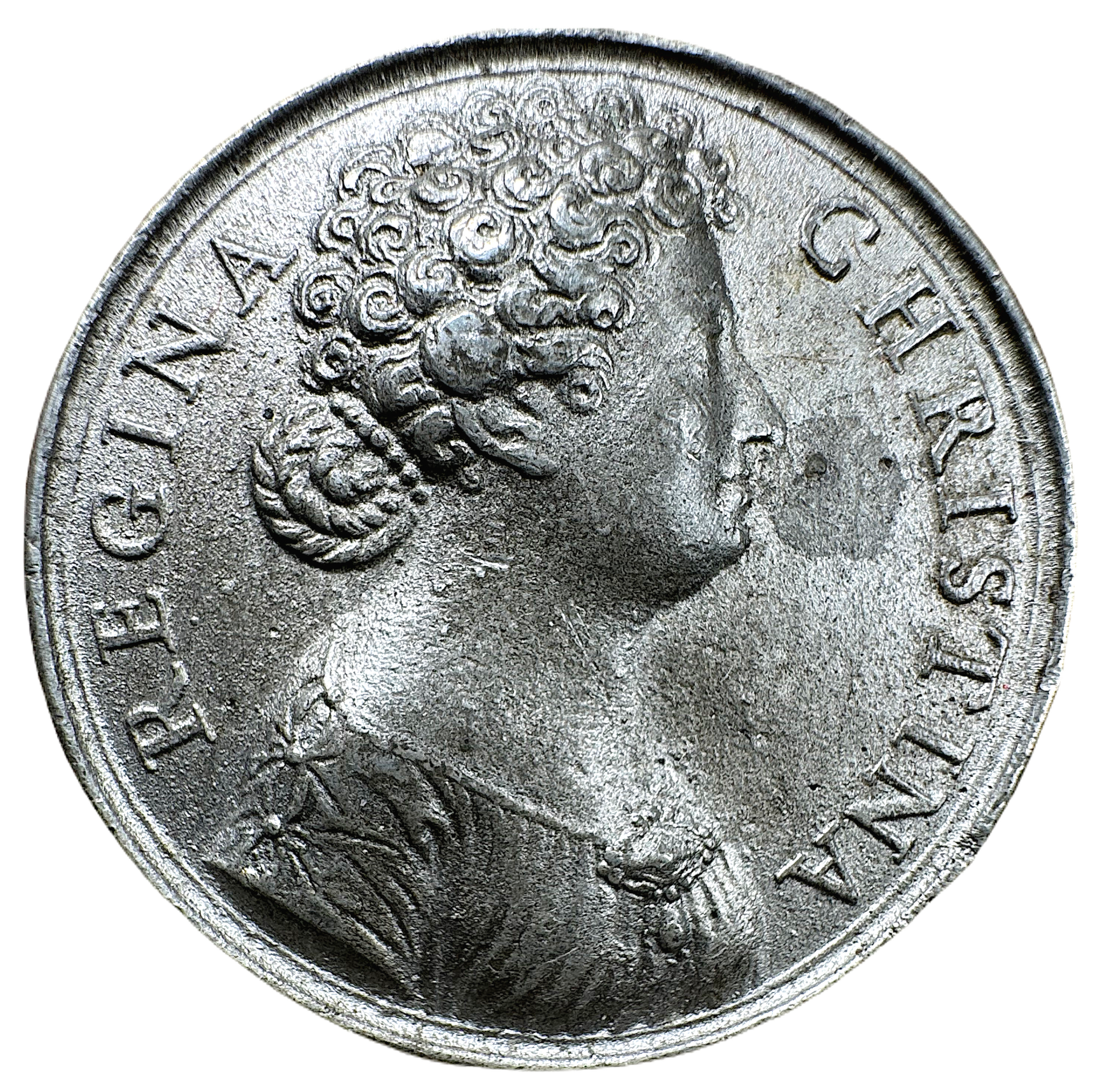 Kristina i Rom - Drottningens ringaktning av det jordiska och längtan efter något fullkomligare av Giovanni Battista Guglielmada