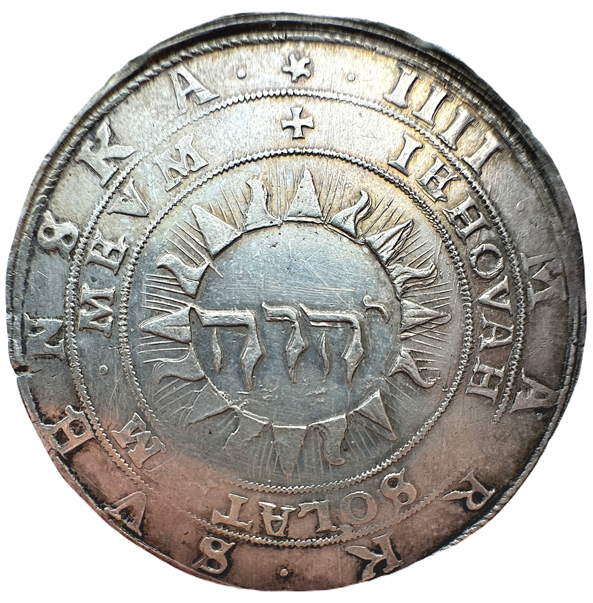 Karl IX, 4 Mark 1606 med härligt skarpt porträtt och guldskimrande lyster
