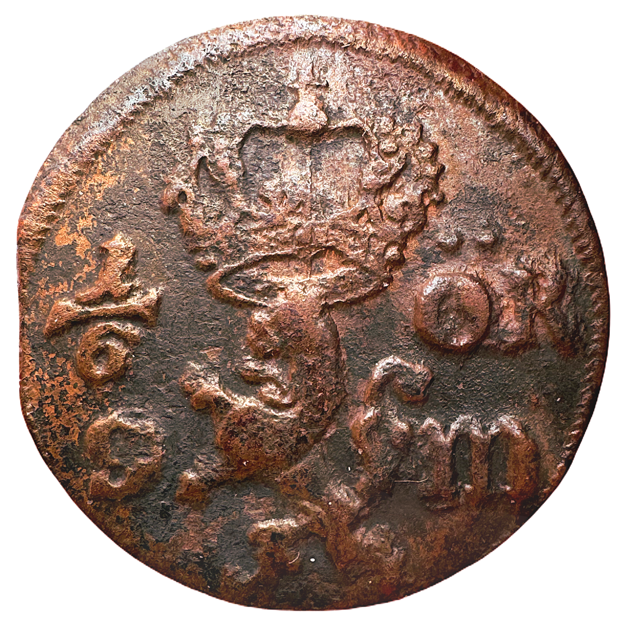 Karl XI - 1/6 Öre SM - Ett vackert exemplar med mycket lyster