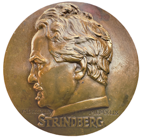 August Strindberg (1849-1912) av Gösta Carell - 100-årsminnet av hans födelse 1949