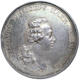 Kronprinsens (Gustav III) resa till Bergslagen 1768 av Gustaf Ljungberger - 2 noterade försäljningar - RRR